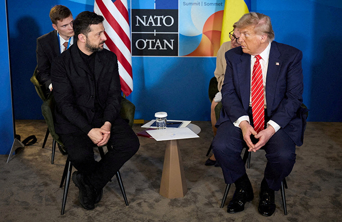     Президент США Дональд Трамп и Владимир Зеленский.Ukrainian Presidential Press Service/Reuters