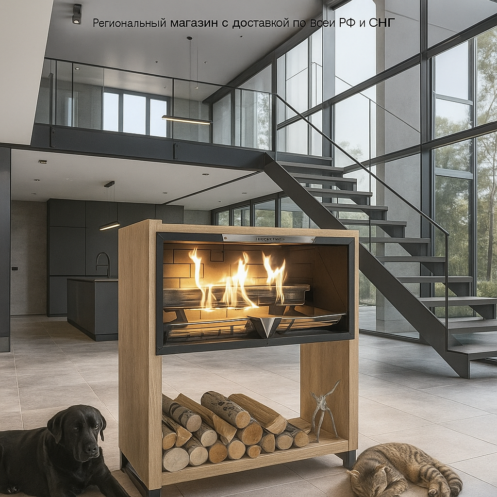    Очаг Feuerbach Type-800: как создать атмосферу уюта и стиля без дыма и пепла Kamin