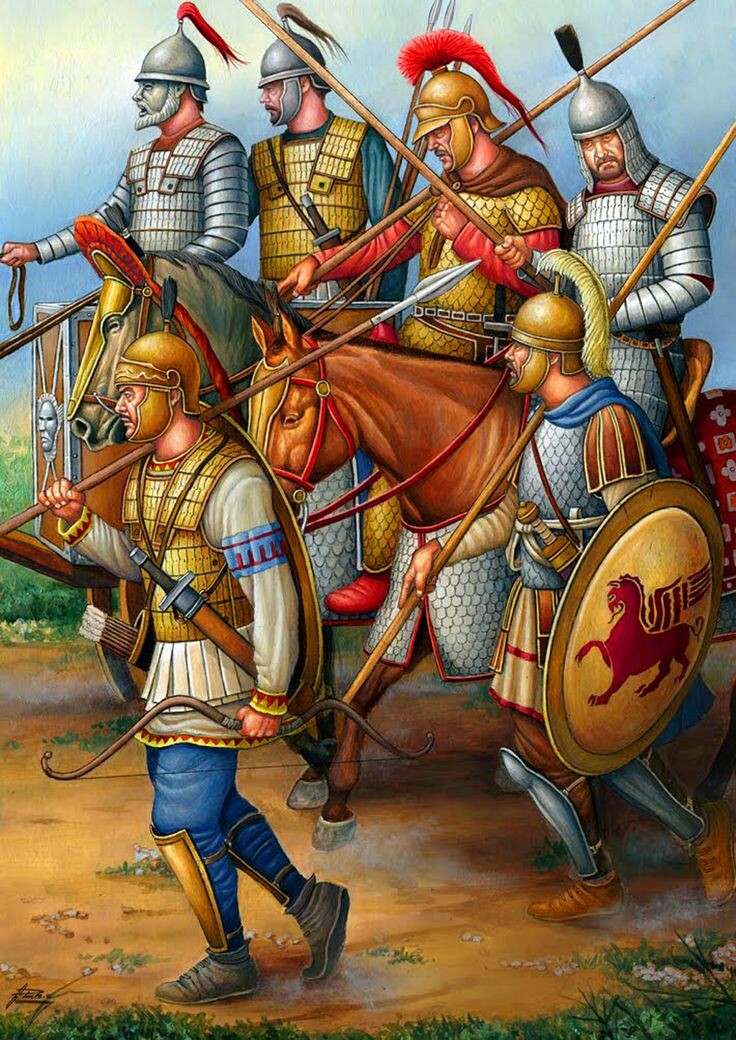 Фото 1. Понтийские солдаты.