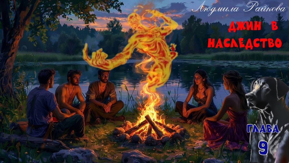 ..одноклассники с ужасом смотрели, как прямо над их головами нависает беда, но никто с места так и не сдвинулся. ..огонь бушевал, закручивался спиралью и поднимался все выше и выше. Наконец над поляной между деревьями нависла огненная фигура с маленькой головой, но острыми ушами почти на лбу..
Десять пар глаз не мигая смотрели на огненного монстра, и только один человек с интересом экспериментатора наблюдал за людьми. Он пускал дым колечками и вглядывался в лица школьных друзей..