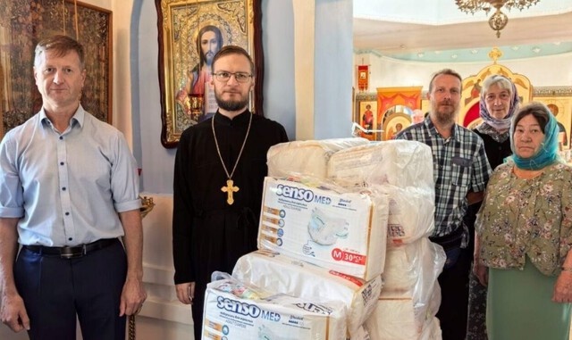 В тверском приходе собрали гуманитарный груз для стариков