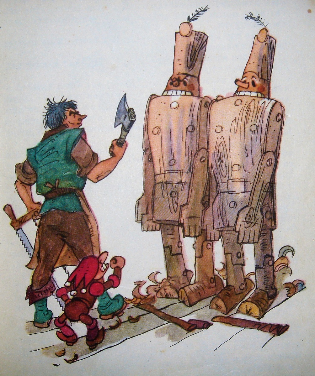 Иллюстрация Л. Владимирского.