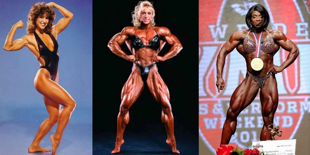 Все победительницы турнира «Мисс Олимпия». Самые атлетичные женщины мира.