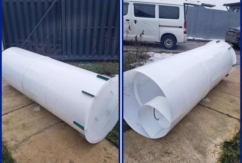 Вставка Посейдон для модернизации септика из бетонных колец.