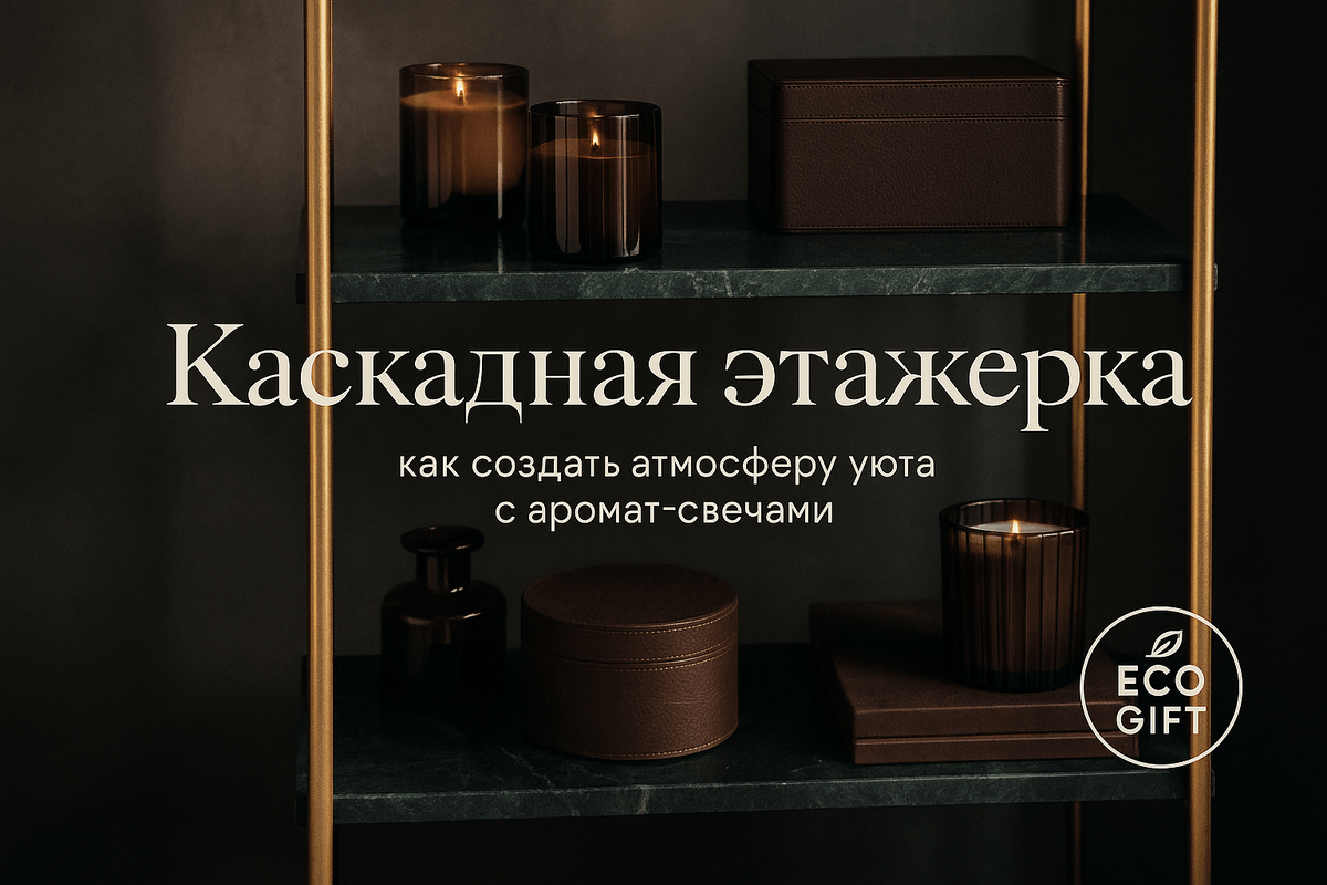    Каскадная этажерка: как создать атмосферу уюта с аромат-свечами Марина Погодина