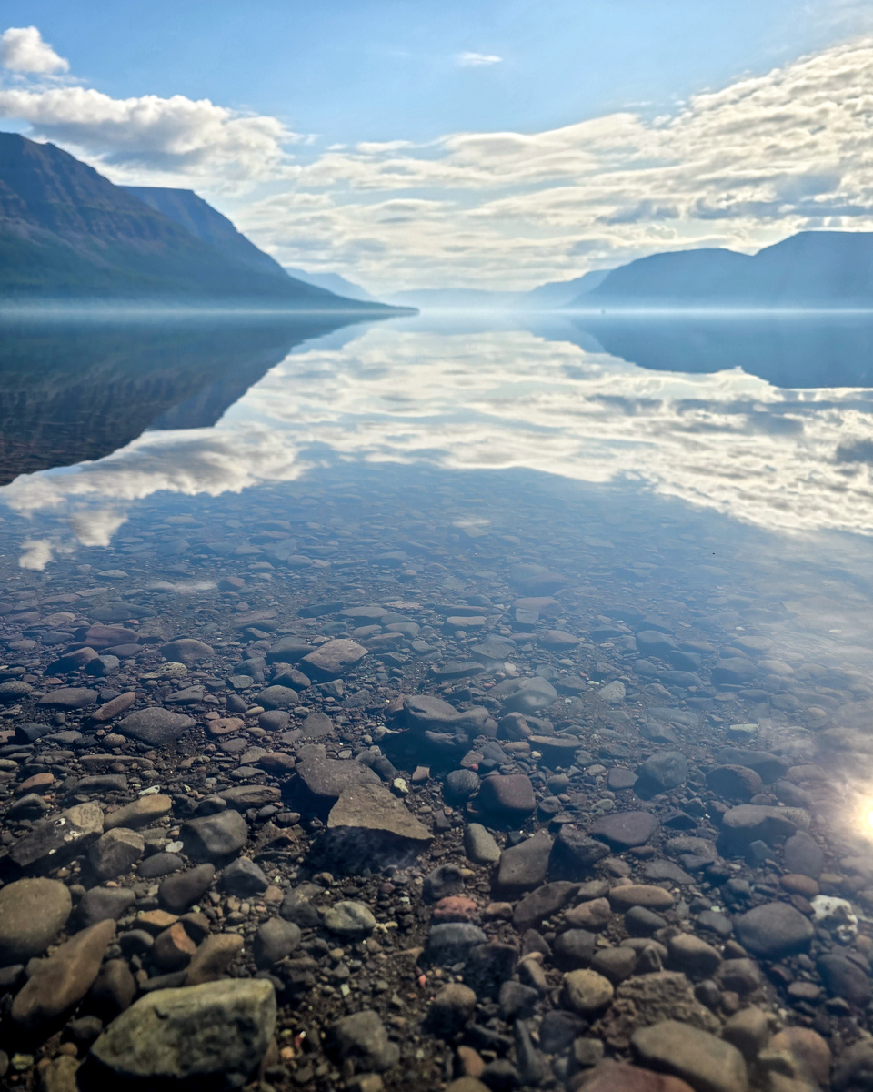 Утро на озере Лама