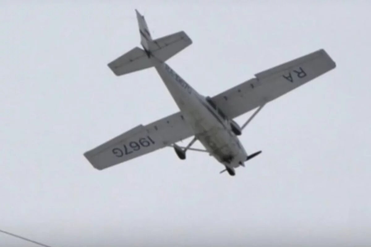    При крушении легкомоторного самолета в Казахстане погибли пилот и пассажир