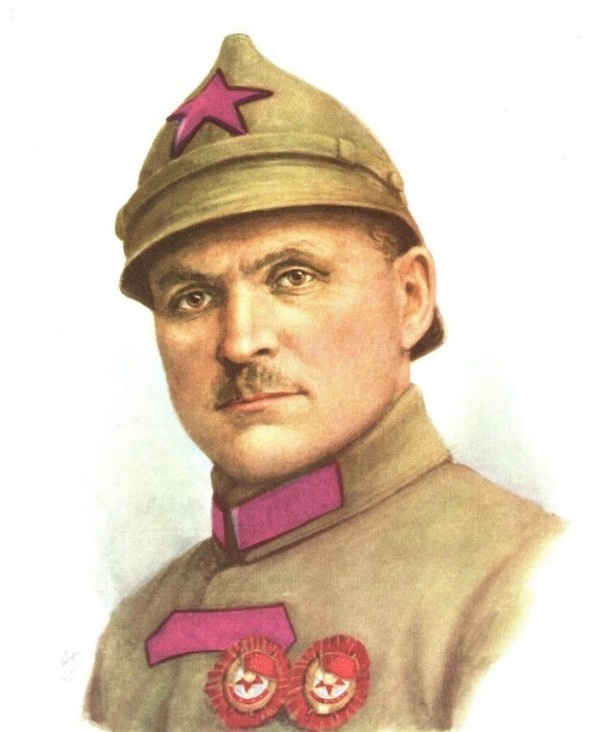 Епифан Ковтюх на советской открытке.