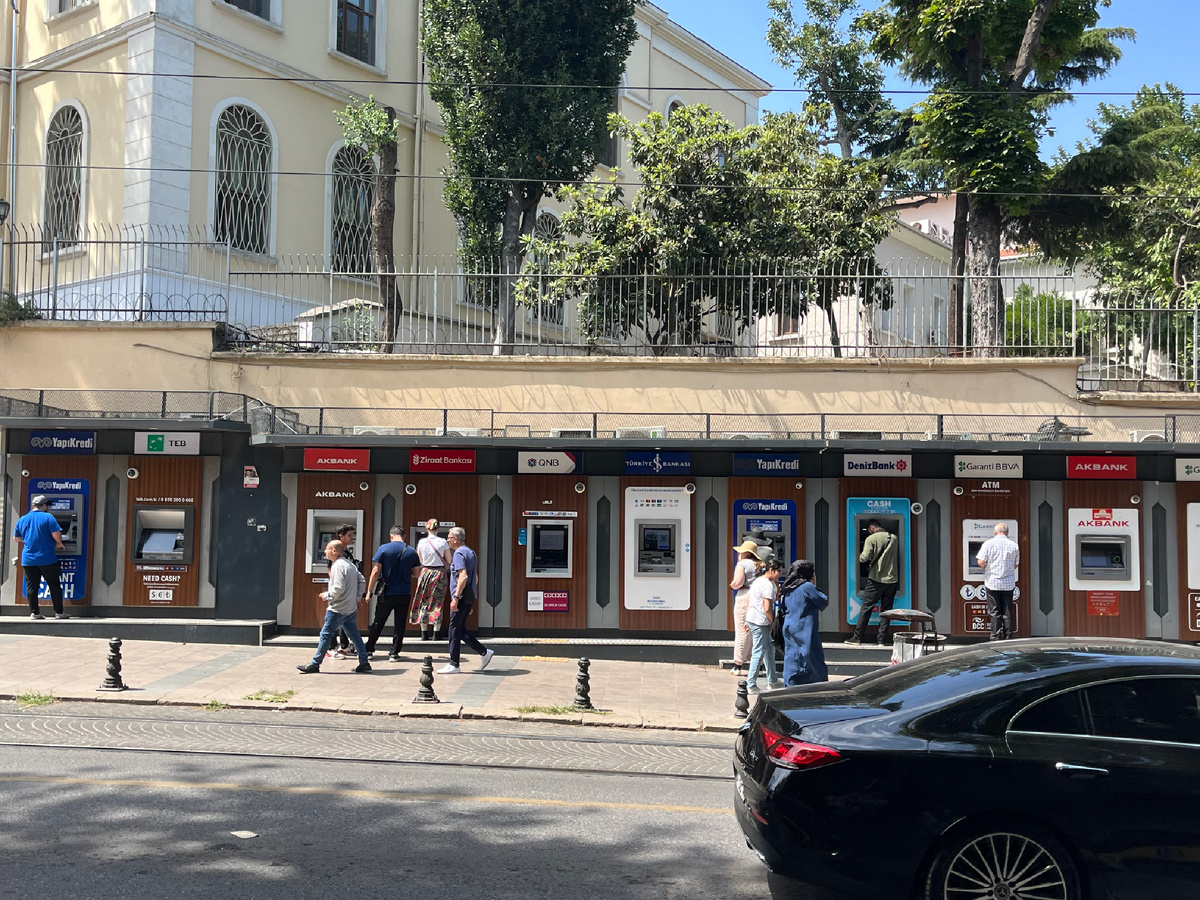 Уличные банкоматы 