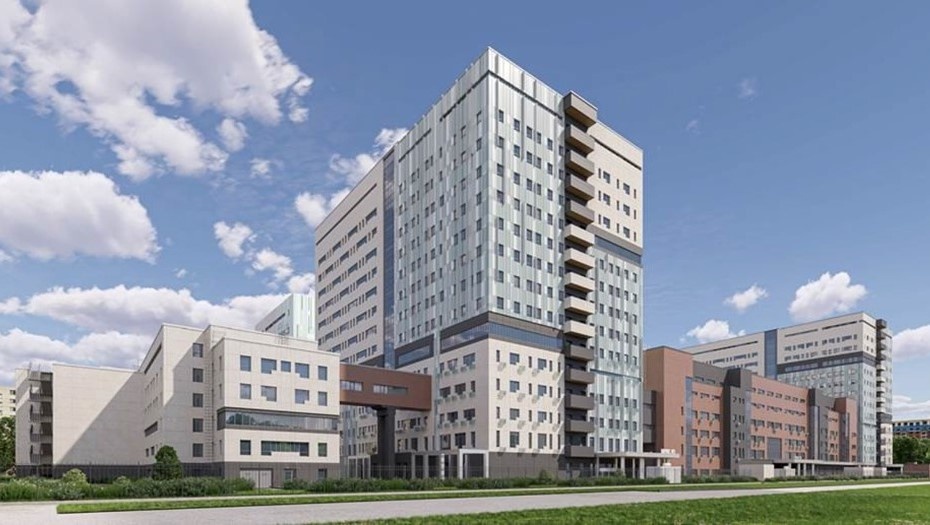    Проект многофункционального медкомплекса в Приморском районе Петербурга Автор фото: vk.com/kgagov