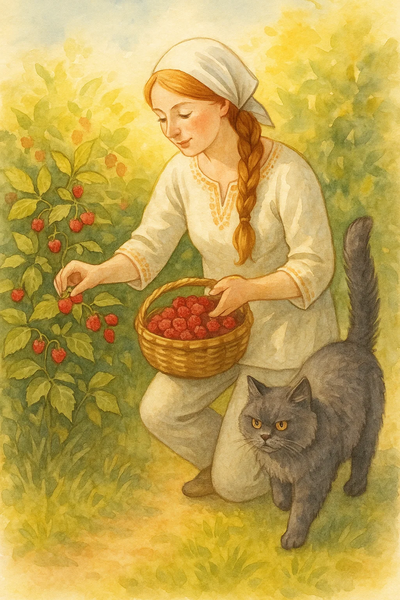 Эта иллюстрация рождена из тёплой идеи и воплощена с помощью нейросети