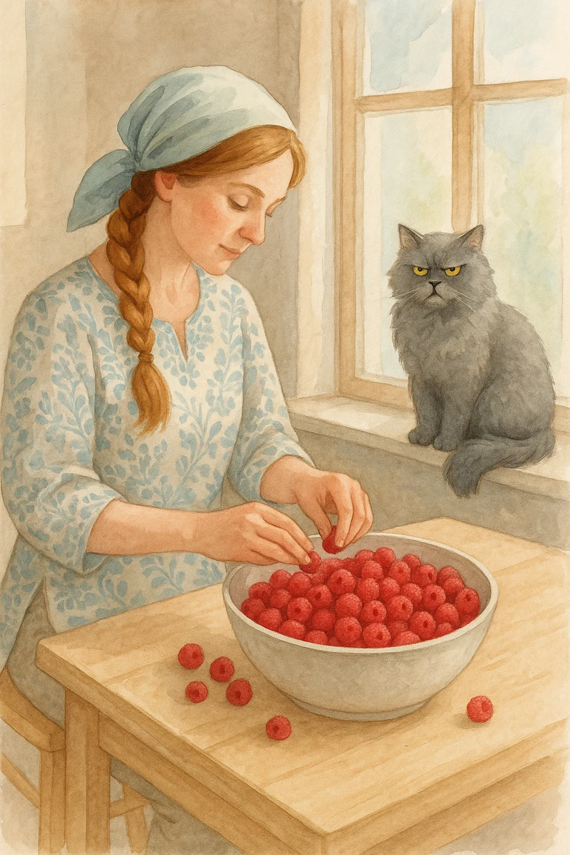 Эта иллюстрация рождена из тёплой идеи и воплощена с помощью нейросети