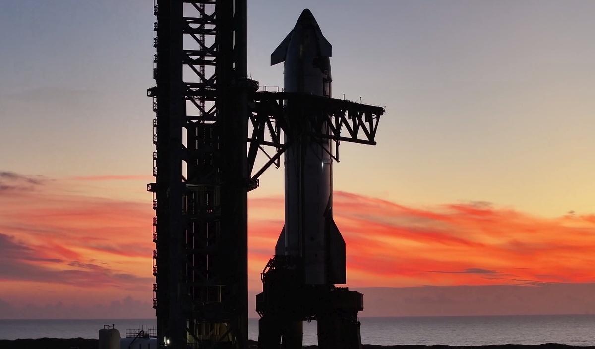 Прототип Ship 37 во время наземных испытаний, изображение из открытых источников
