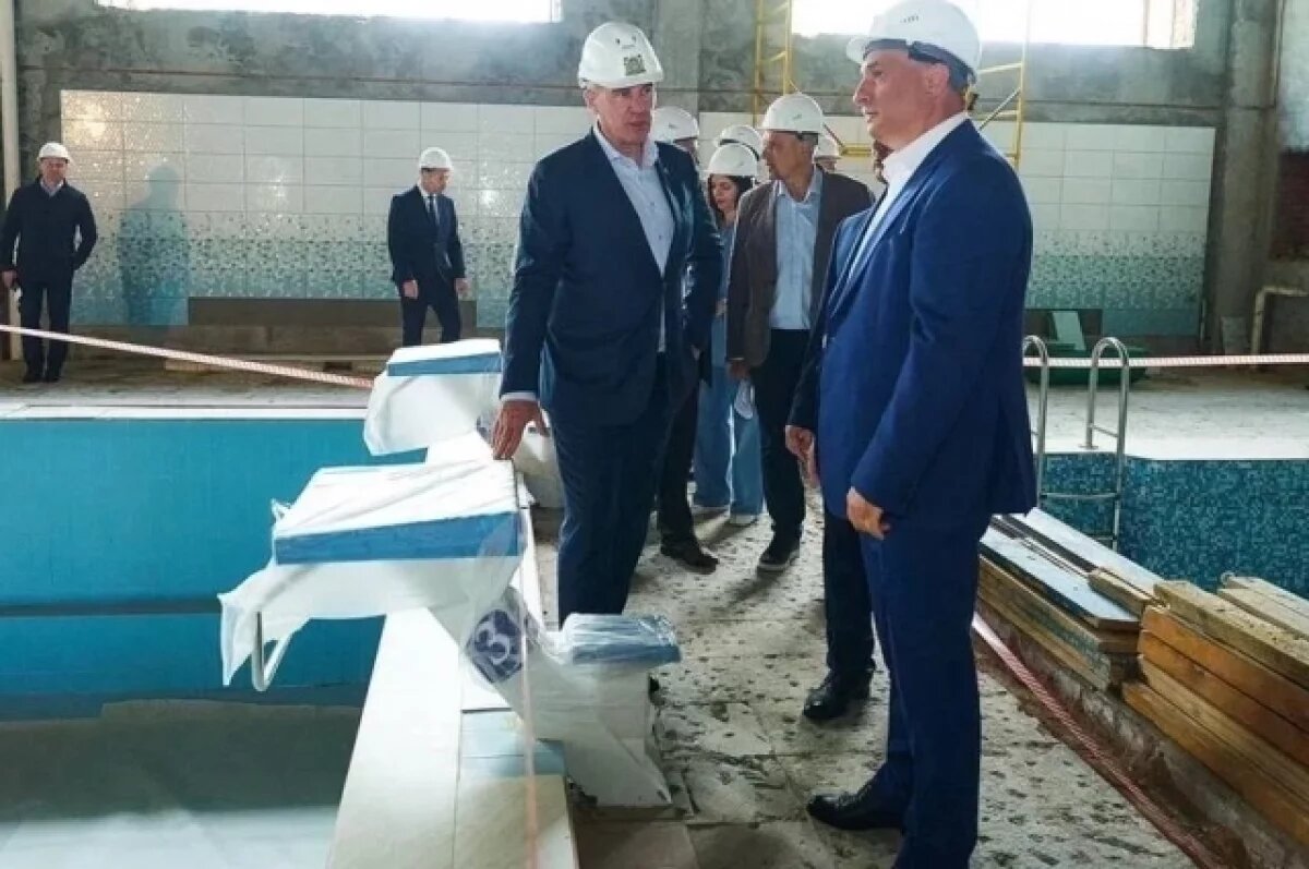    Глава округа посетил строящиеся объекты.