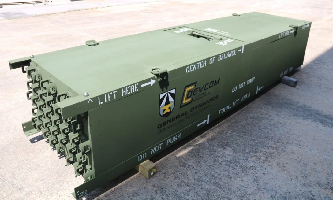 Контейнер со 122-мм ракетами DSFT