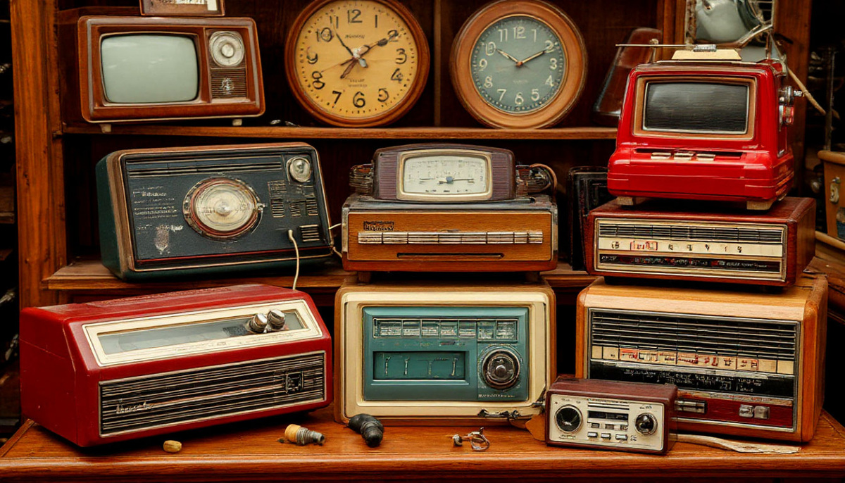 Подержанные ретро товары