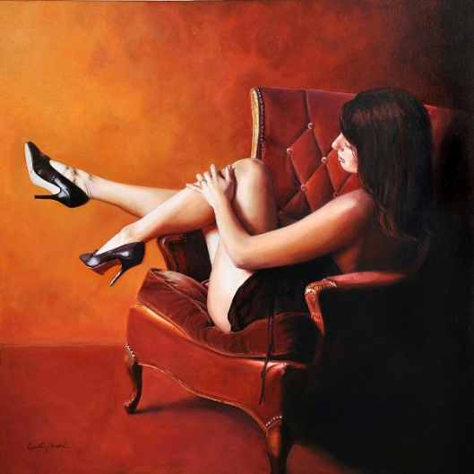 Красный стул