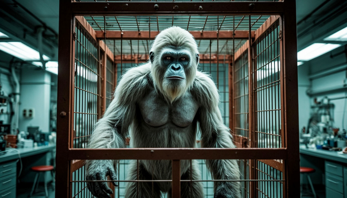 Йети вырвался на свободу.