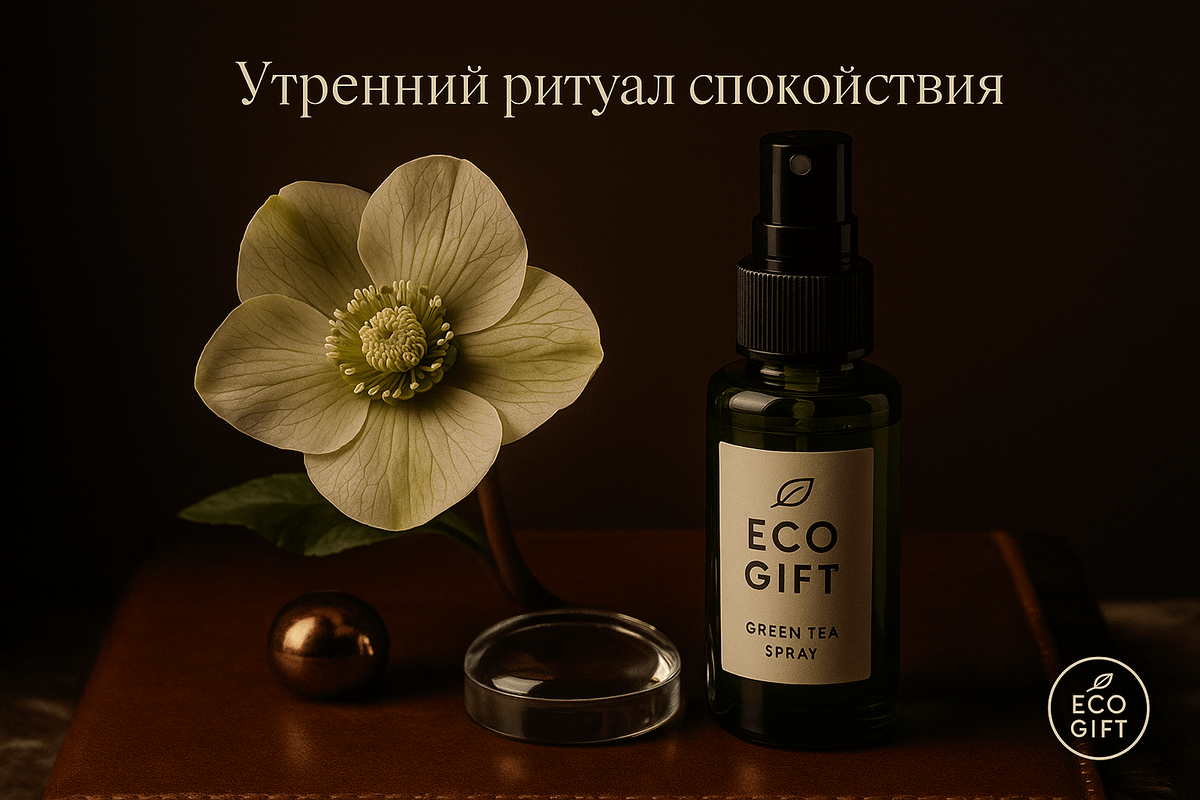    Один цветок и спрей «зелёный чай»: как создать утренний ритуал спокойствия Марина Погодина
