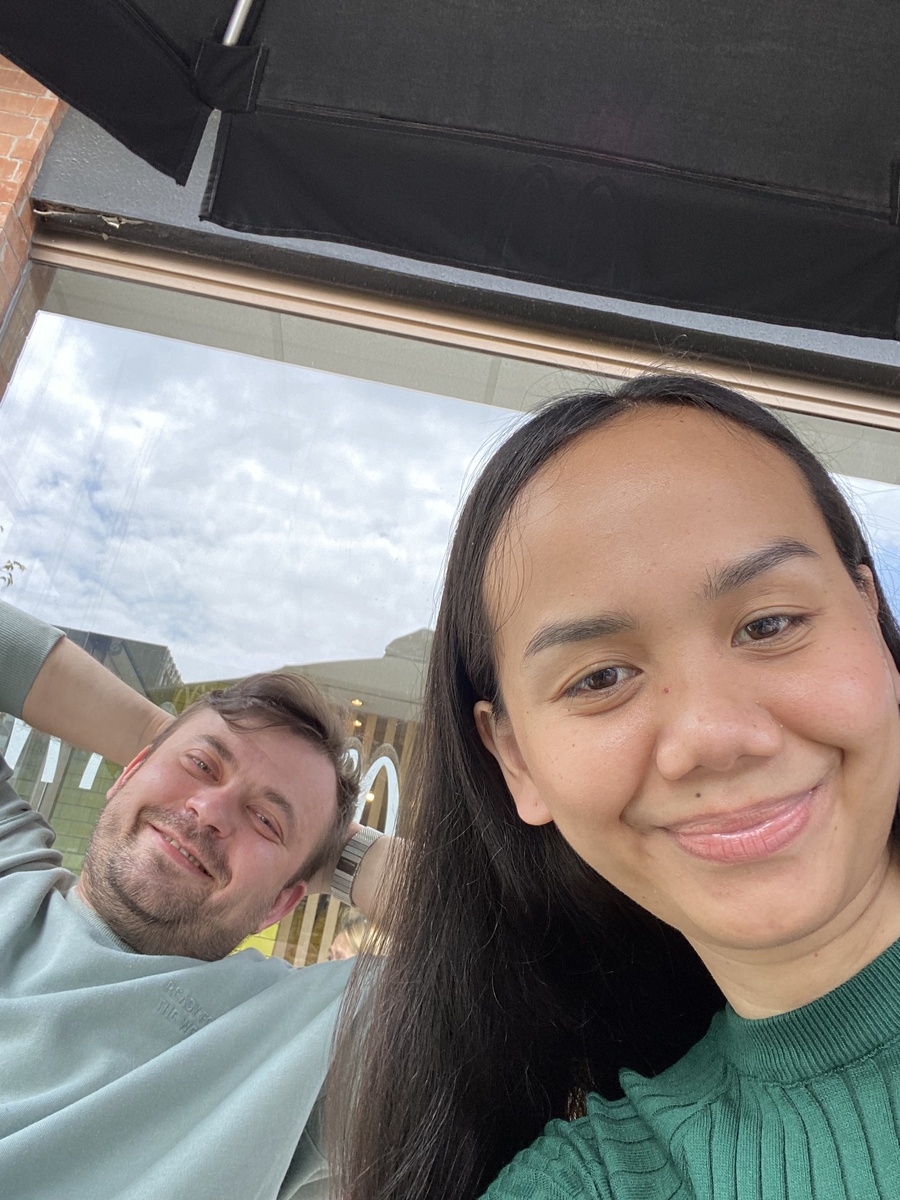 Наше фото в McDonald's.