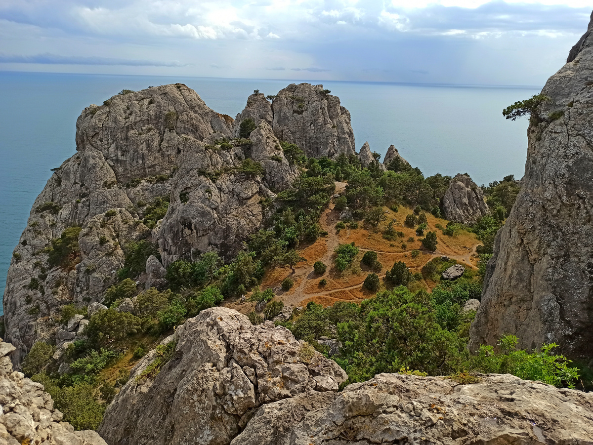 Долина Ада. Вид сверху.