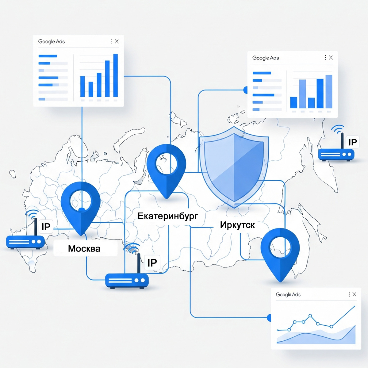 Прокси для Google Ads