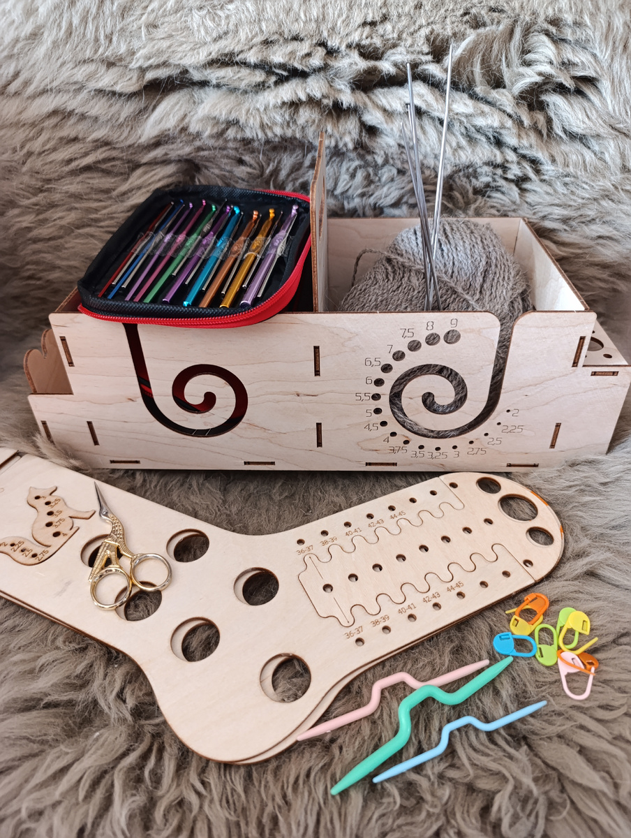 Мой стандартный набор для вязания