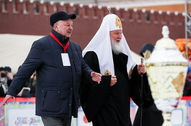 Президент ФХМР Борис Скрынник и Патриарх Кирилл. Фото: ФХМР