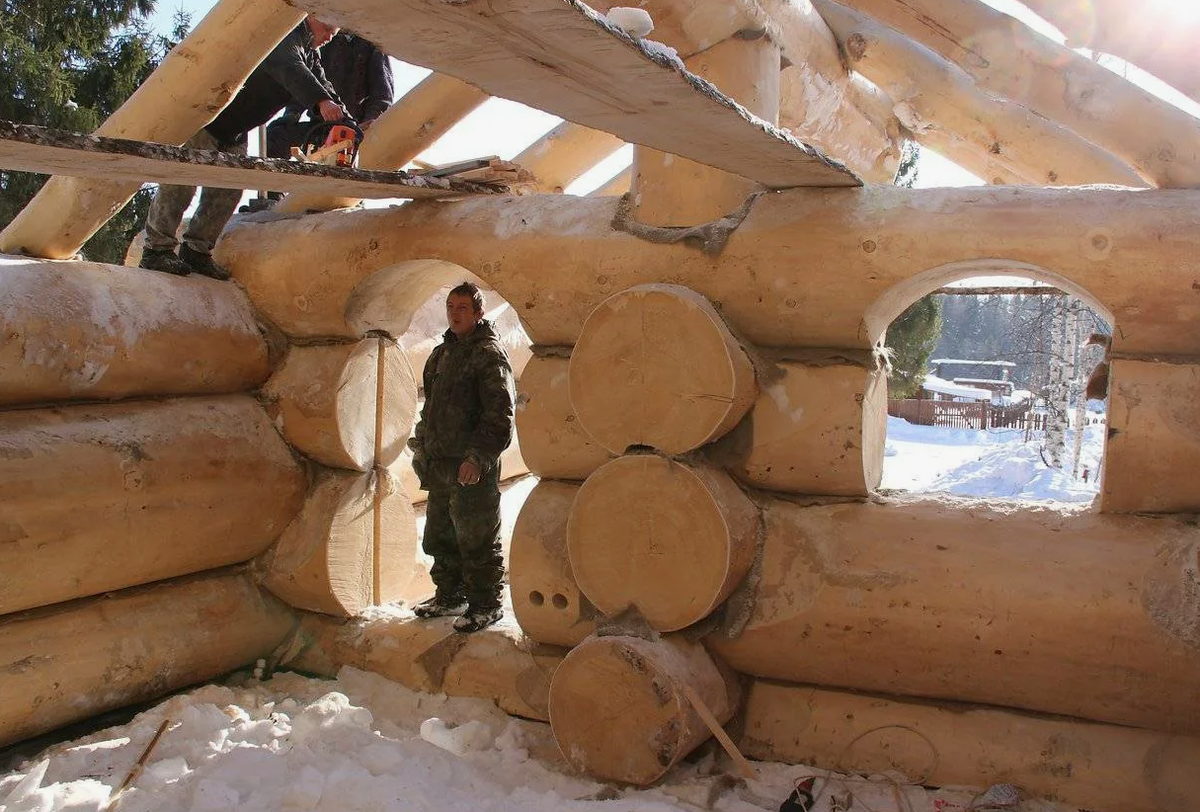 мегабревна. Красотища! Но на сам дом место соталось мало