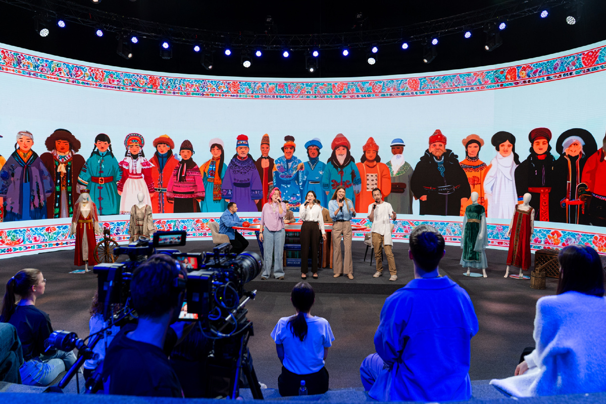 Съёмки шоу «Культура для всех»