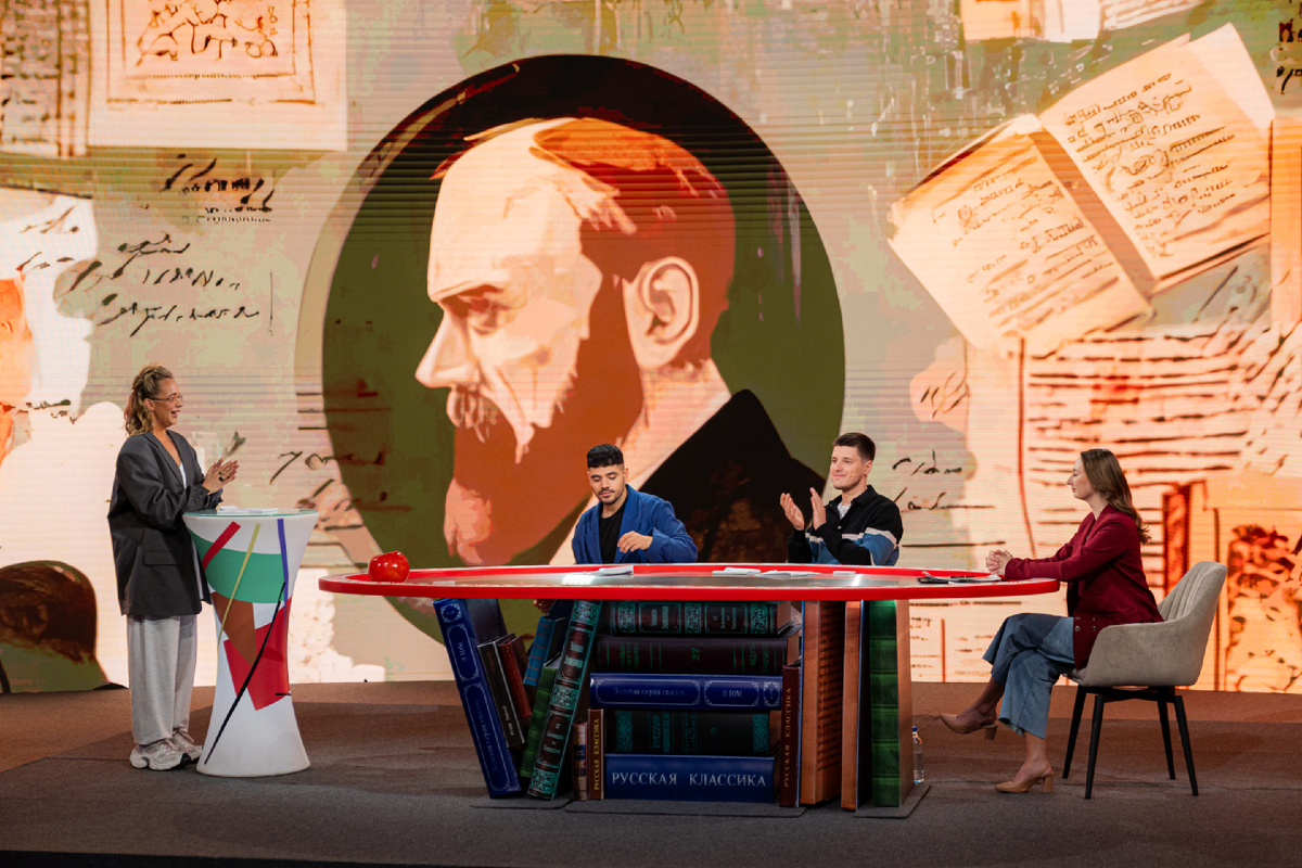 Съемки шоу «Культура для всех»