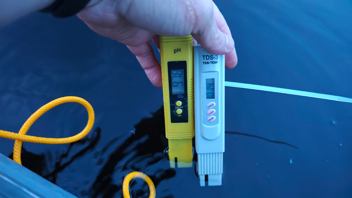 Замеры воды