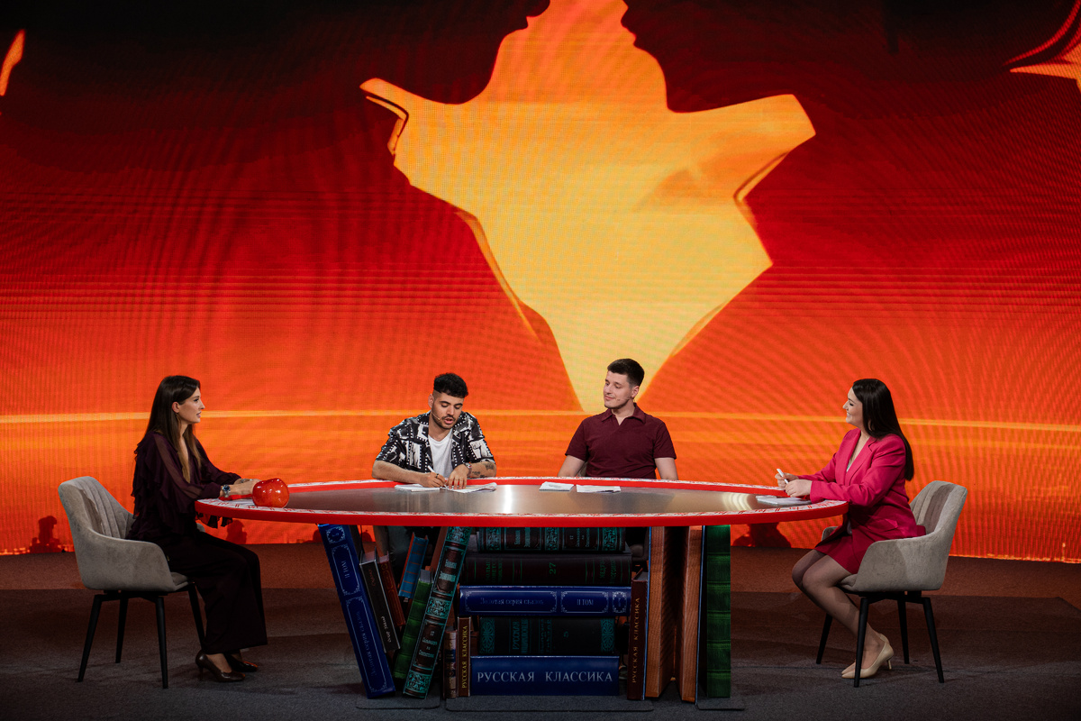 Съемки шоу «Культура для всех»