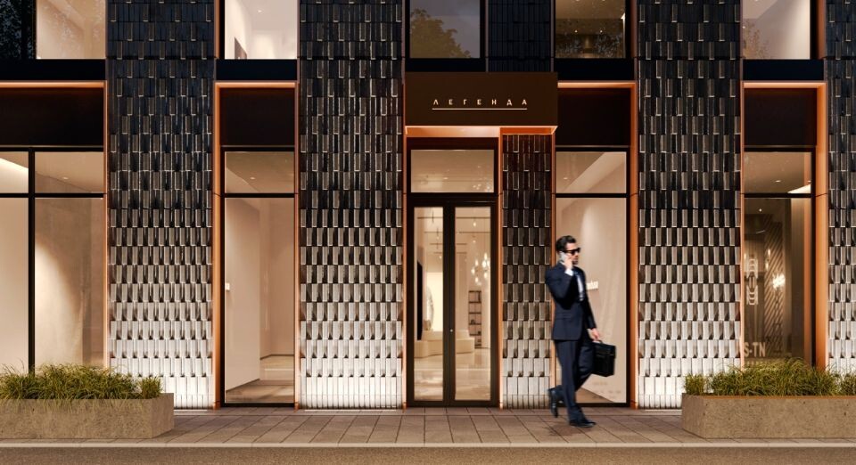    Визуализация ЖК "Легенда" во Владимирской области, г. Ковров . Источник: Pergaev Bureau