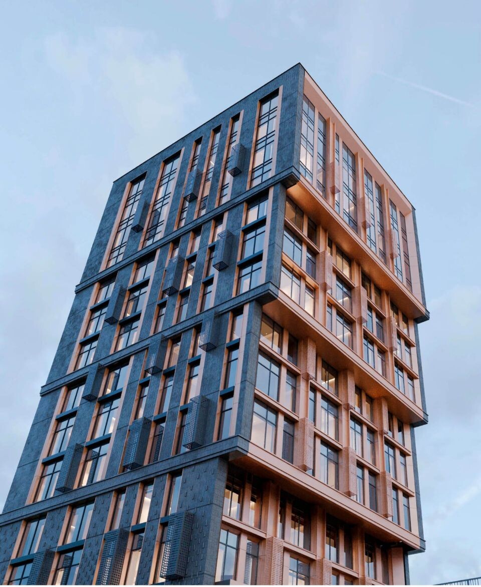    Визуализация ЖК "Легенда" во Владимирской области, г. Ковров . Источник: Pergaev Bureau