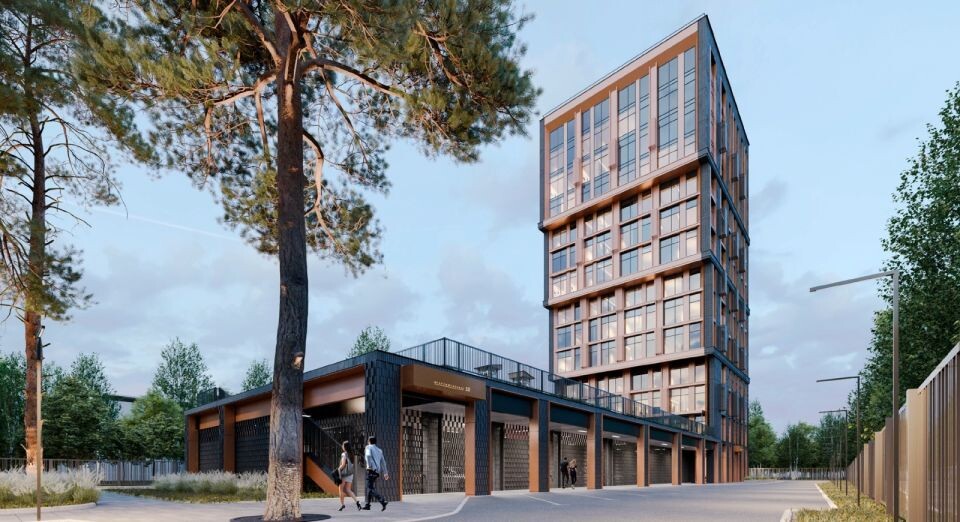    Визуализация ЖК "Легенда" во Владимирской области, г. Ковров . Источник: Pergaev Bureau