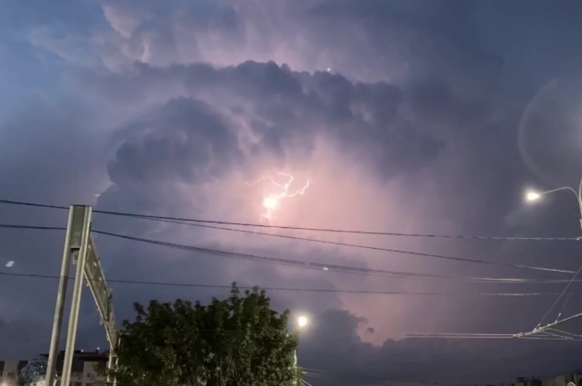    Дожди и грозы в Башкирии продлятся минимум до середины недели
