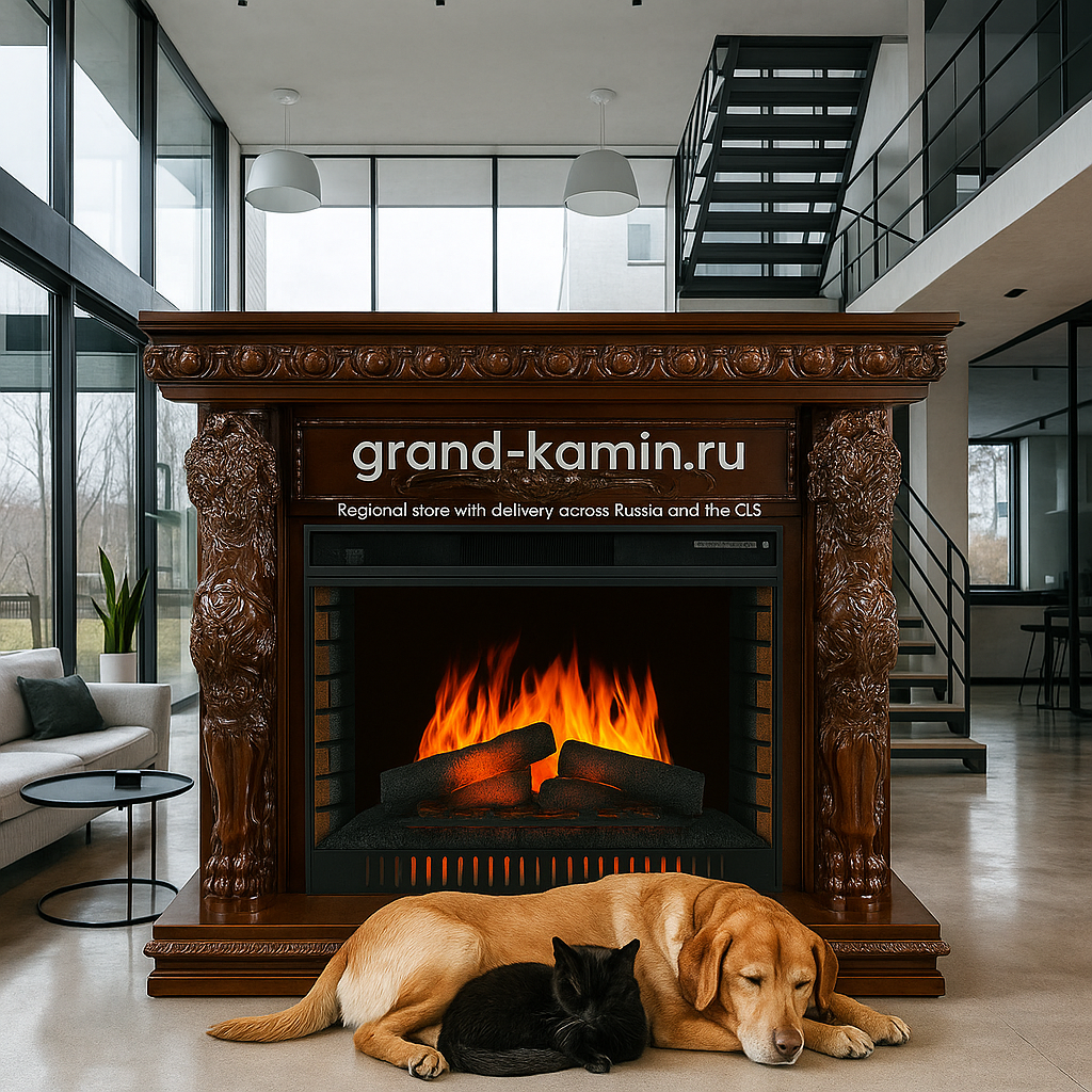    Электрический камин Windsor: как создать уют и стиль без хлопот и забот Kamin