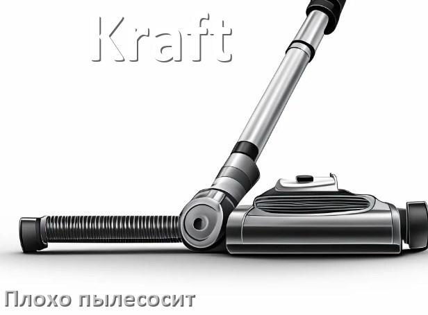 
Почему пылесос Kraft плохо всасывает и не тянет что делать