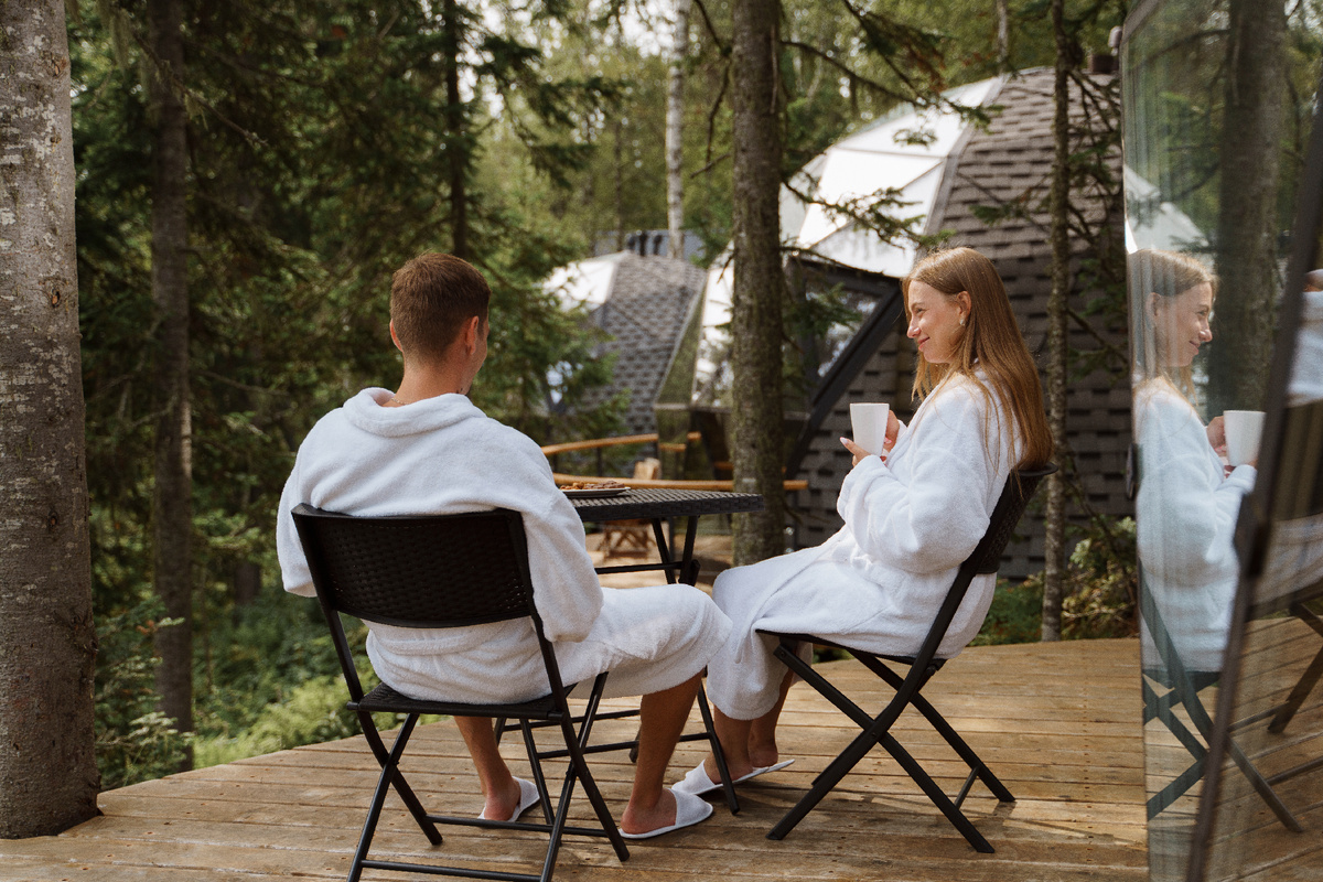 Иглу в отельном комплексе «Тайгара»