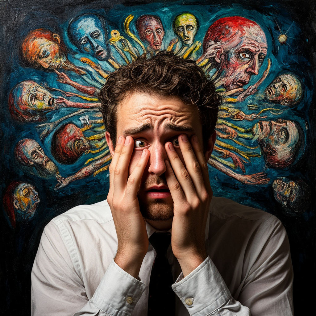 Иногда руминация обретает форму сценариев "что, если" — бесконечного перебора гипотетических кошмаров, в которых все идет прахом