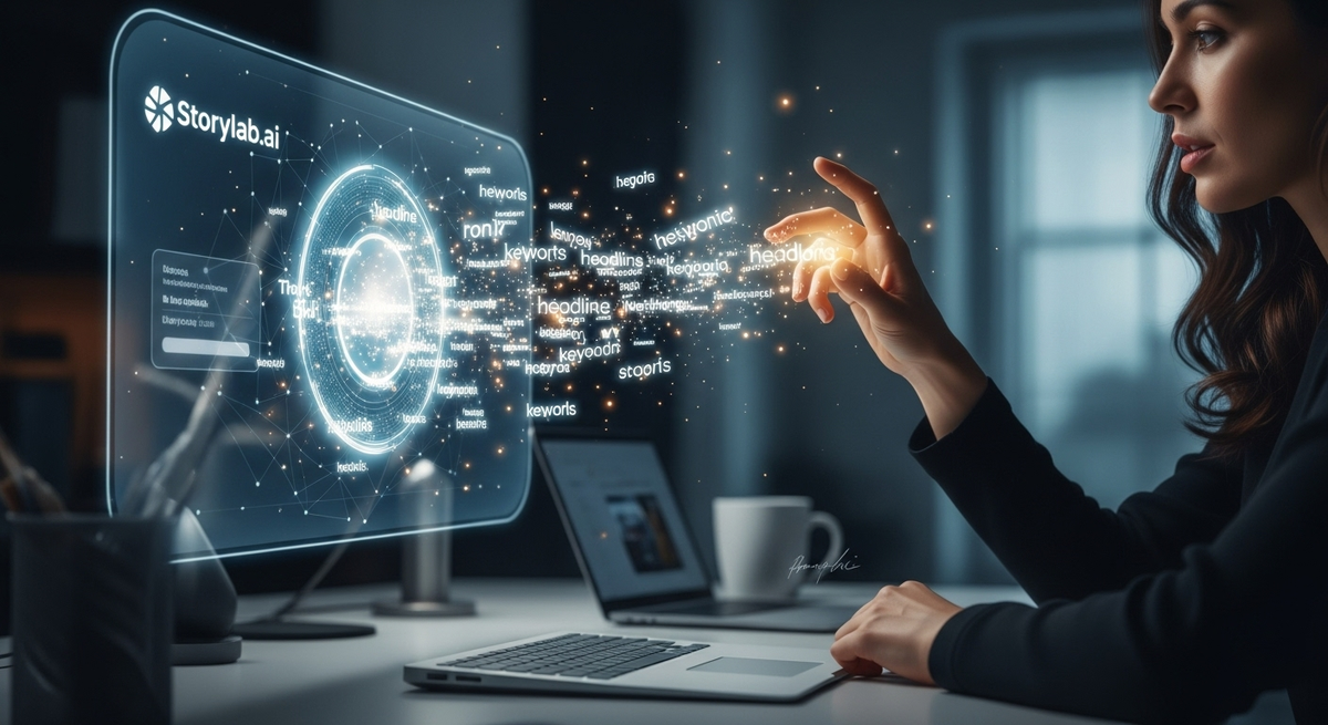 Storylab.ai помогает маркетологам и авторам генерировать идеи и тексты для блогов, соцсетей и рекламы. Инструмент сокращает время на придумывание и делает процесс создания контента проще и эффективнее.