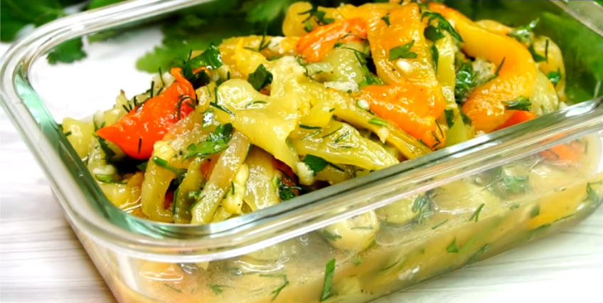 Перцы у меня не задерживаются, готовлю из них Закуску, идет к шашлыкам или для перекуса. В сезон перцев, эта закуска у нас № 1👍