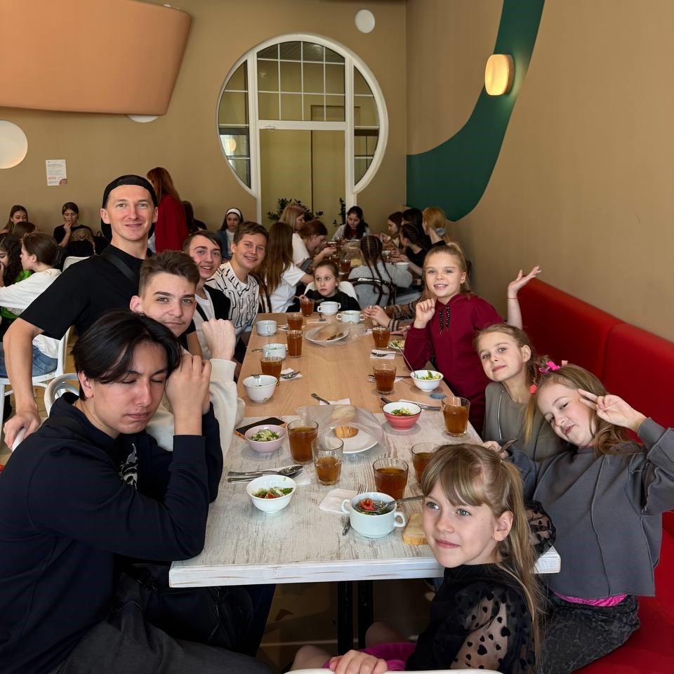 Перекус на творческих сборах «Ожерелье России»