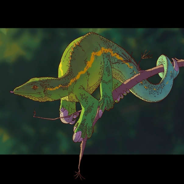 Дрепанозавр.