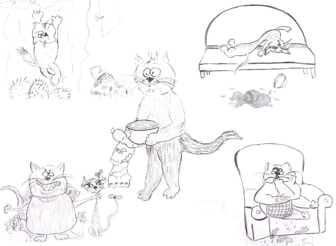 все рисунки сделаны автором