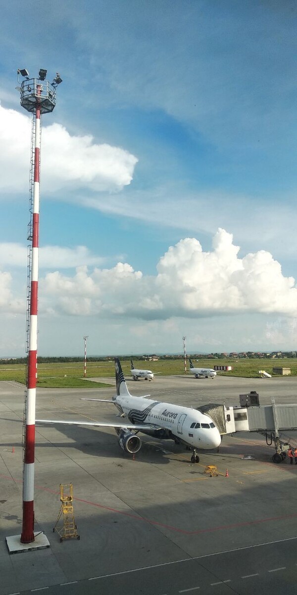 Наш самолет готов к посадке