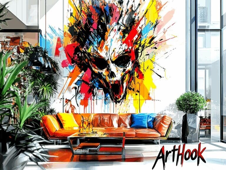    Необычные картины для интерьера: как выбрать шедевр, который преобразит ваше пространство и расскажет вашу историю Art-Hook.Ru