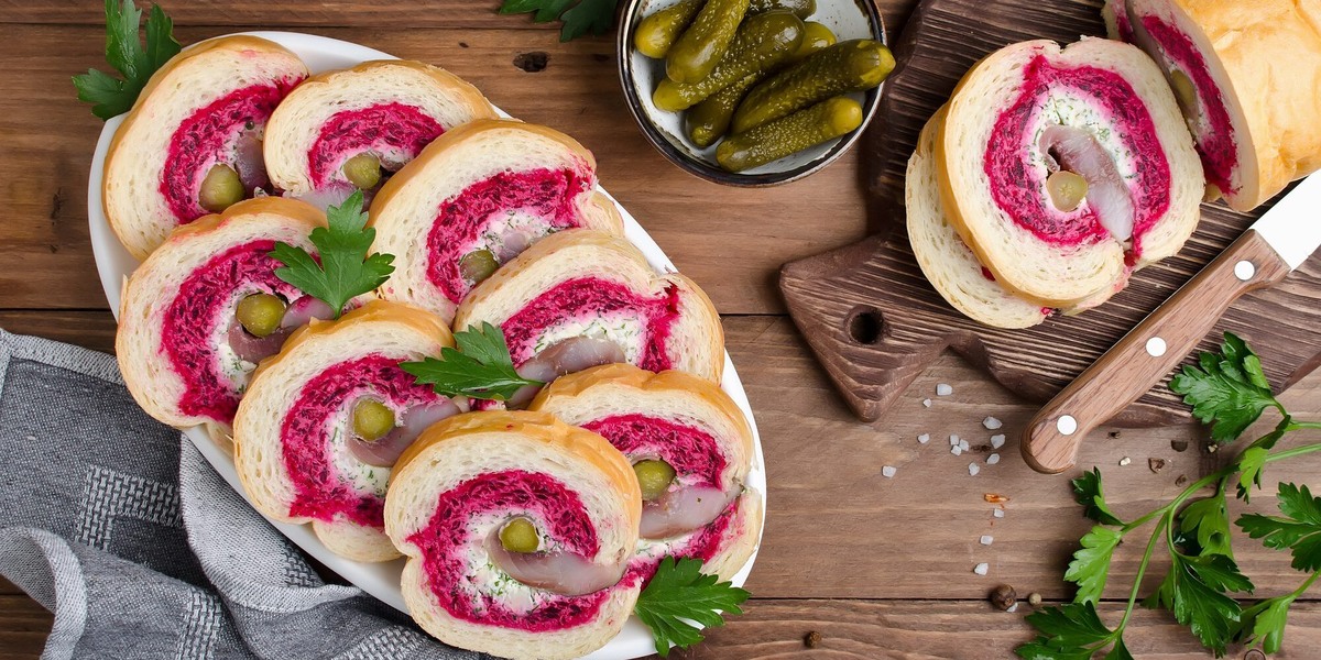 Сельдь под шубой в батоне – новогодний хит! 