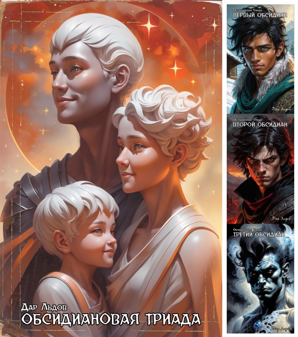 Обсидиановую Триаду можно бесплатно читать тут: mildegard.ru